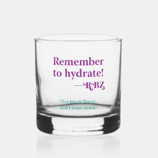 Verre À Whisky N'oubliez pas de vous hydrater