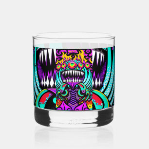 Verre À Whisky Nourrir les guerres de l'art - Ken Gage Art