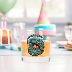 Verre À Whisky Œil de prédateur reptile primal