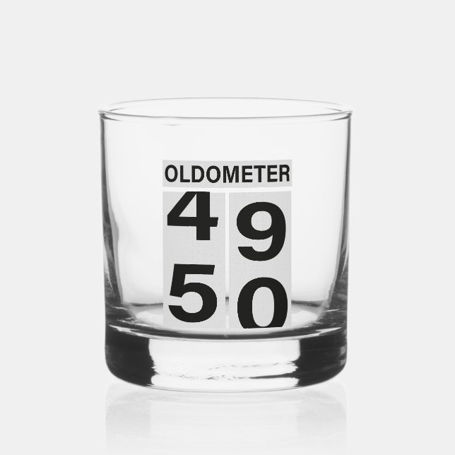 Verre À Whisky Oldometer 50e anniversaire (Recto)