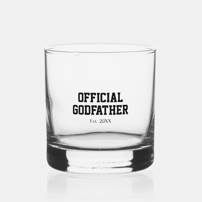 Verre À Whisky Parrain officiel (Recto)