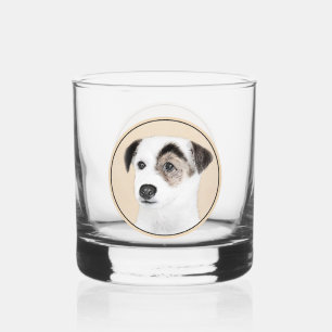 Verre À Whisky Parson Jack Russell Terrier Peinture - Chien Art