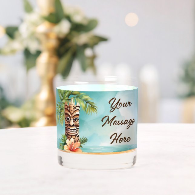 Verre À Whisky Parti Tropical Tiki (Insitu (Mariage))