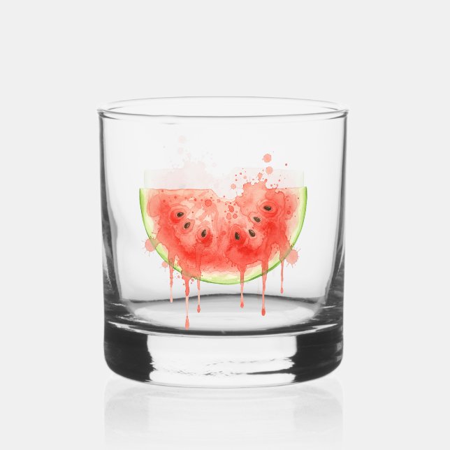 Verre À Whisky Pastèque (Recto)