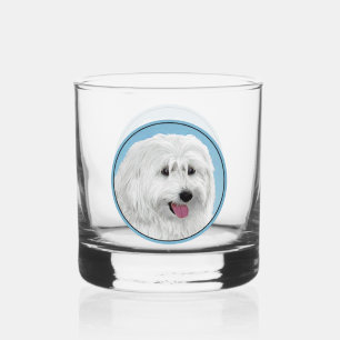 Verre À Whisky Peinture de Berger de Plaine Polonais - Art Canin