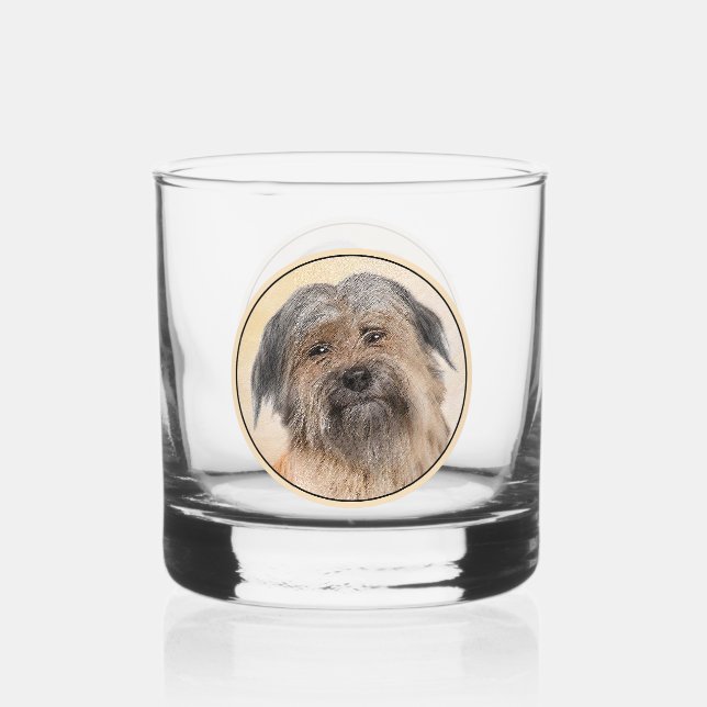 Verre À Whisky Peinture de berger pyrénéenne - Cute Original Chie (Recto)