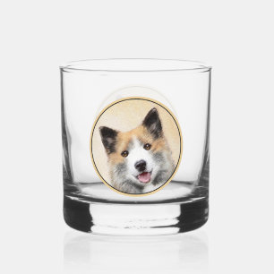 Verre À Whisky Peinture islandaise pour chien de mer - Art origin