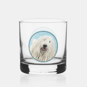Verre À Whisky Peinture Komondor - Cute Original Chien Art