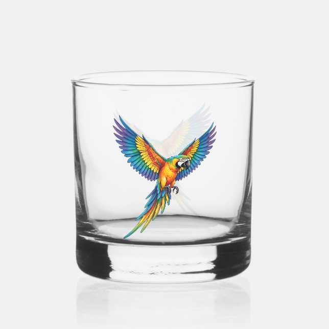Verre À Whisky Perroquet (Recto)