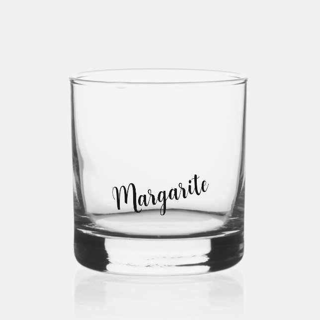 Verre À Whisky Personalized Whiskey Glass (Recto)