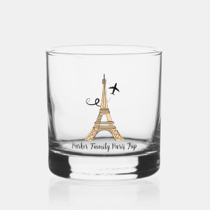 Verre À Whisky Personnalisable Paris Trip Chic Tour Eiffel