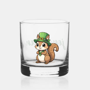 Verre À Whisky Petit écureuil de jour Saint Patrick personnalisé