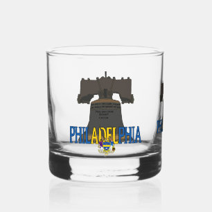 Verre À Whisky Philadelphie Pennsylvanie Liberty Bell