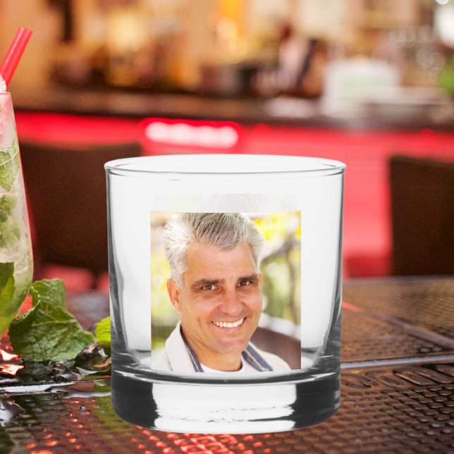 Verre À Whisky Photo du marié père (Créateur téléchargé)