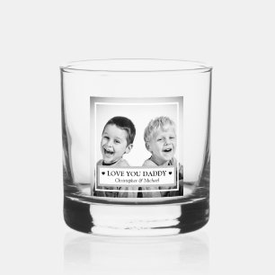 Verre À Whisky Photo Et Message Personnalisés