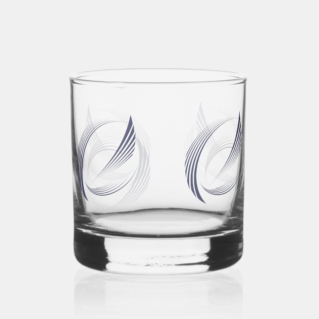 Verre À Whisky Plumes de poule (Recto)