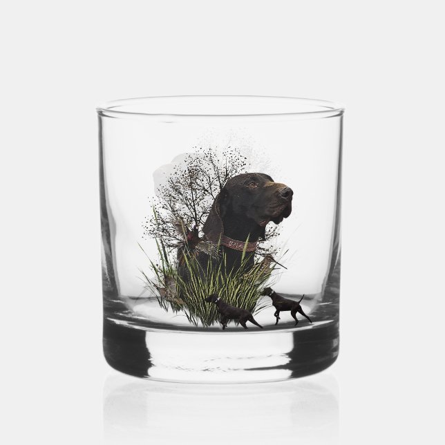 Verre À Whisky Pointeurs germains (GSP) (Recto)