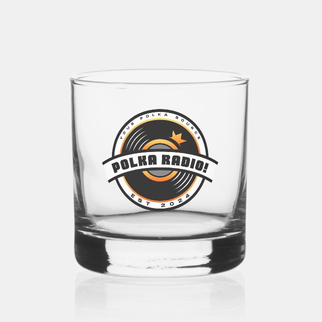 Verre À Whisky Polka Radio Drinkware Set Whiskey Glass (Recto)