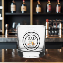 Promoted to Dad Est 2026 Whiskey Glass Gift