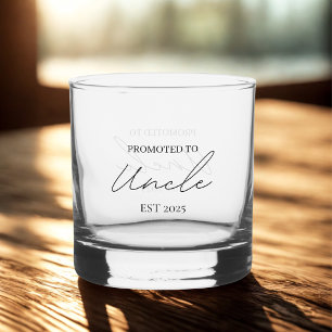 Verre À Whisky Promu à l'oncle EST Oncle Cadeau