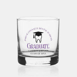 Verre À Whisky Purple Dental School Custom Dentist Graduation