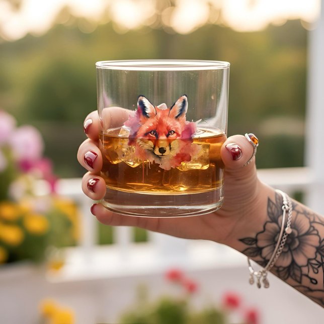 Verre à Whisky Renard (Créateur téléchargé)