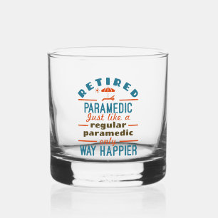Verre À Whisky Retraité Parfait EMT Retraite Funny Happier