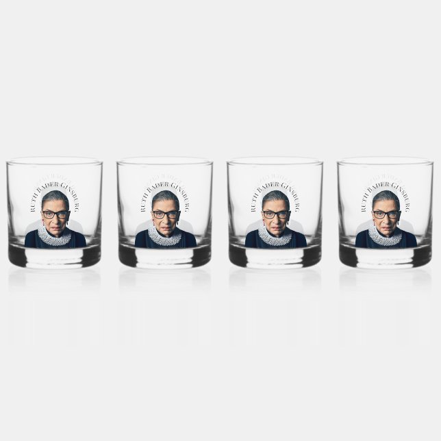 Verre À Whisky Ruth Bader Ginsburg (Recto)