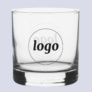 Verre À Whisky Simple Logo Entreprise Promotionnelle Marque