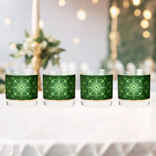 Verre À Whisky SlipperyJoe's Saint Patrick's Day lumineux quatre 