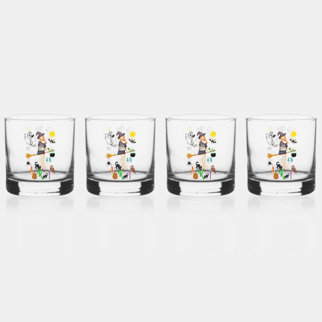 Verre À Whisky Sorcière Un Art (Recto)