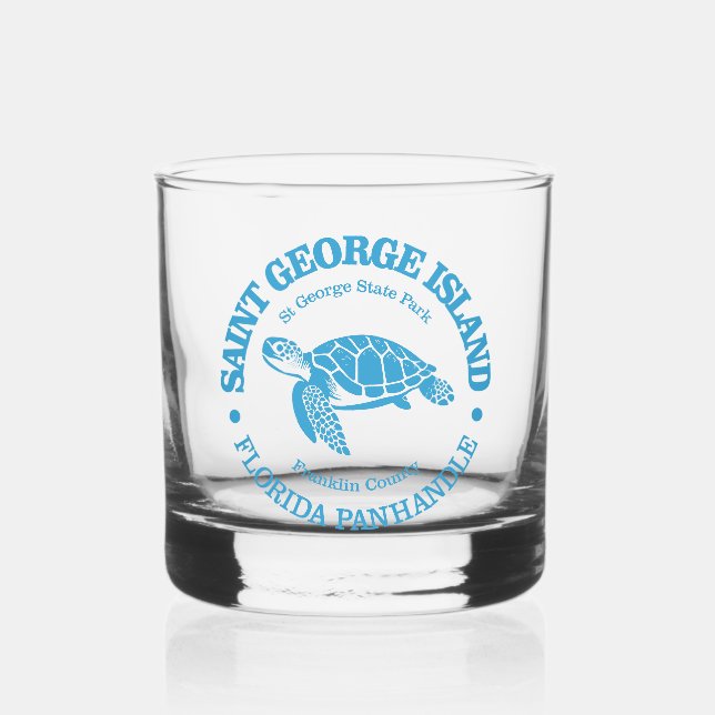 Verre À Whisky St George Island (tortue de mer) (Recto)