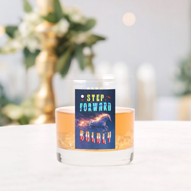 Verre À Whisky Step Forward Boldly (Insitu (Mariage))