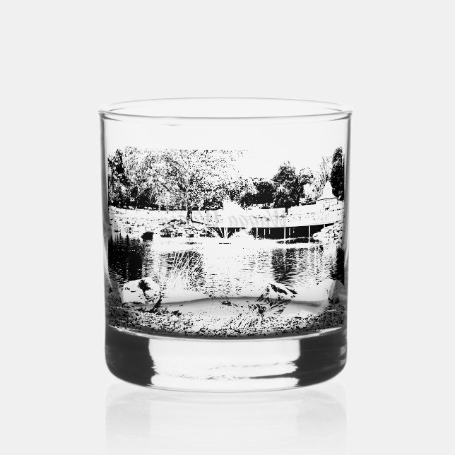 Verre À Whisky Style Drinkware : Imprimé Rocks Glass, (Recto)