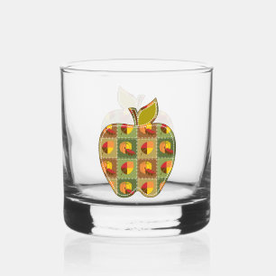 Verre À Whisky Surface composée d'automne