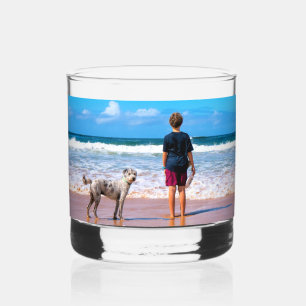 Verre À Whisky Téléchargez votre photo de compagnie personnalisée