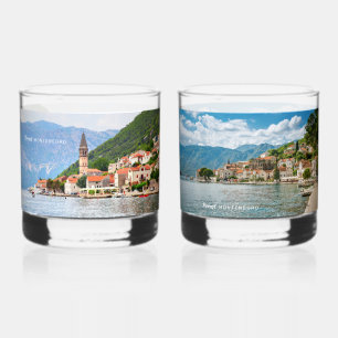 Verre À Whisky Texte personnalisé Monténégro