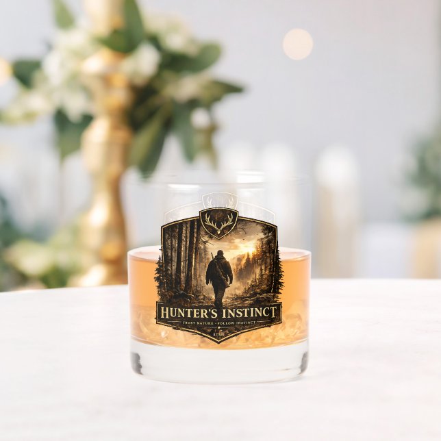 Verre À Whisky The Hunter , Dans le silence sauvage  (Insitu (Mariage))