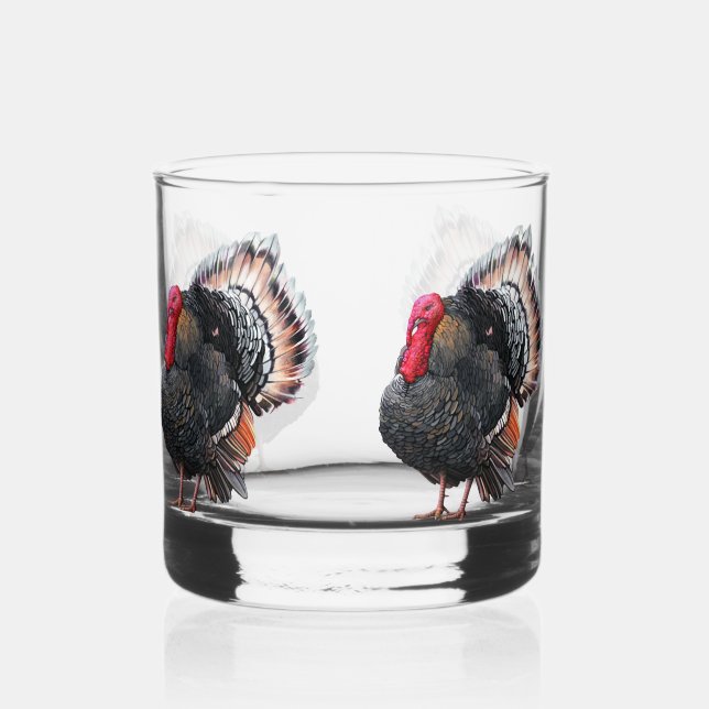 Verre À Whisky Turquie (oiseaux) (Recto)