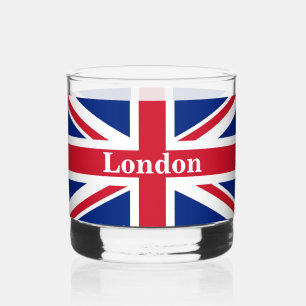 Verre À Whisky Union Jack London ~ Drapeau britannique