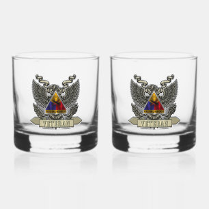 Verre À Whisky Vétéran de la 1re division blindée
