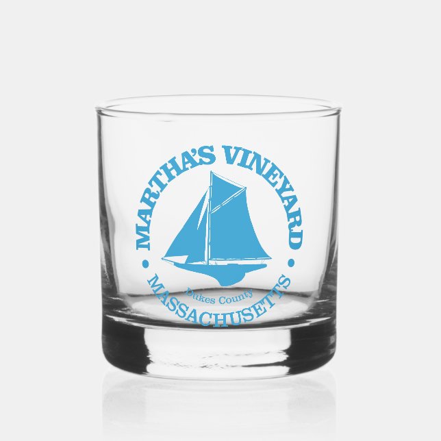 Verre À Whisky Vignoble de Martha (sloop) (Recto)