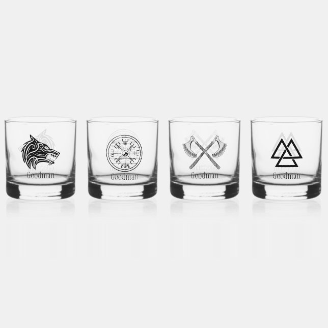 Verre à Whisky Viking (Recto)