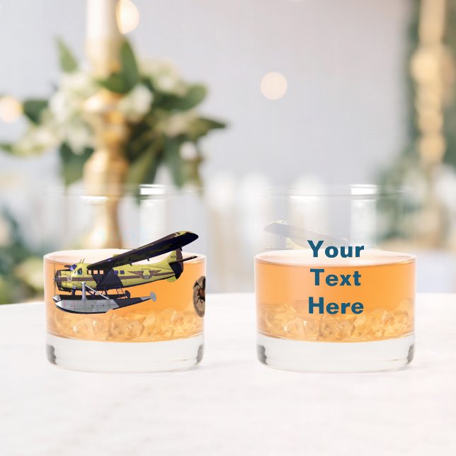 Verre À Whisky Vol Moose Aviation de Havilland Otter - Bienvenue (Insitu (Mariage))