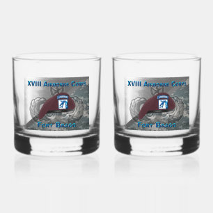 VERRE À WHISKY XVIII AIRBORNE CORPS