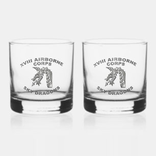 VERRE À WHISKY XVIII AIRBORNE CORPS