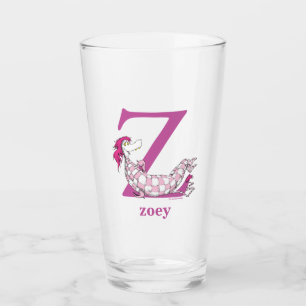 Verre ABC du Dr Seuss : Lettre Z - Violet   Ajouter Votr