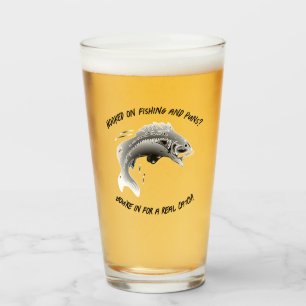 Verre Accompagné sur la pêche et les canons ? - Bière de
