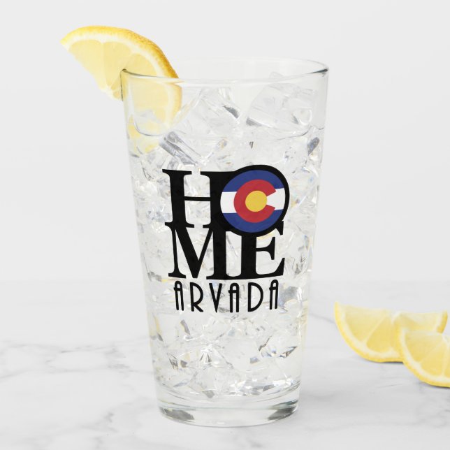 Verre ACCUEIL Arvada Colorado (Devant glace)