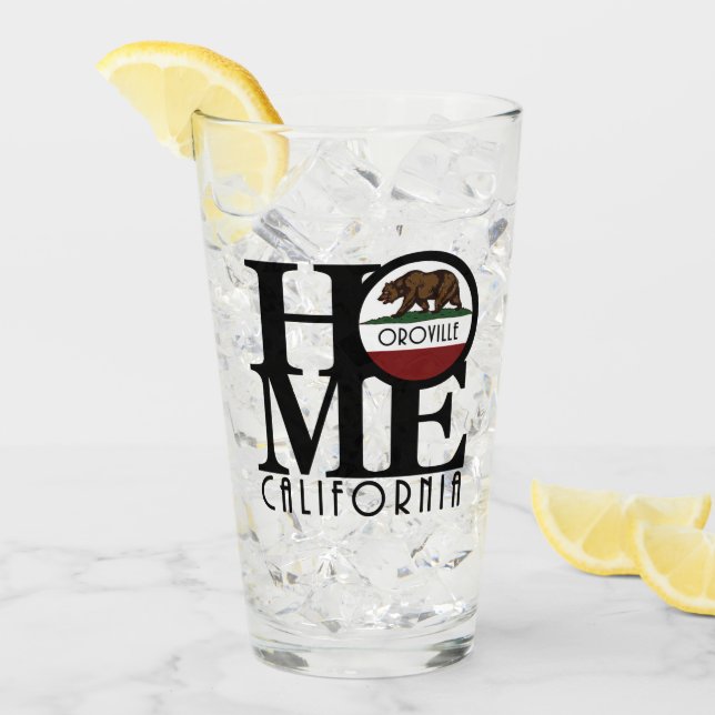 Verre ACCUEIL Oroville Californie (Devant glace)